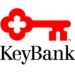 The KeyBank logo with a red key graphic above the word "KeyBank" in black text.